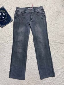 Grey Wash Denim Jeans