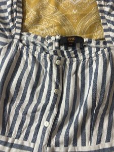 Striped Jumpsuit