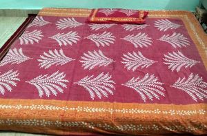 Cotton Printed Bedsheet + Pillow Cover