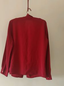 Crimson Red Shirt For ₹100