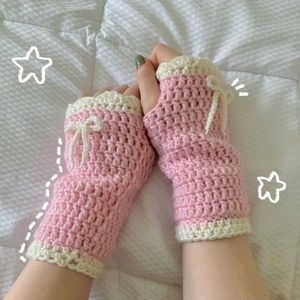 Handmade Crochet Fingerless Gloves