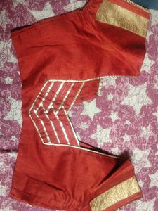 Red Colour Blouse ♥️