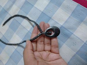 Gun metal neck piece