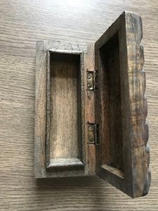 wooden jewellery box