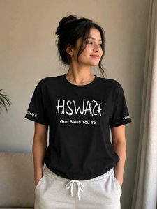 Korean style black crop top,knot on waist .