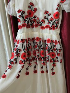 Floral Embroidered Dress