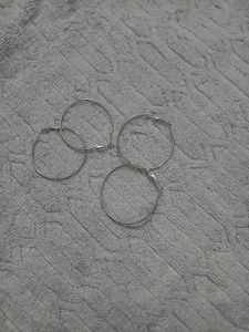 Chunky Hoop Earrings - Set of 4