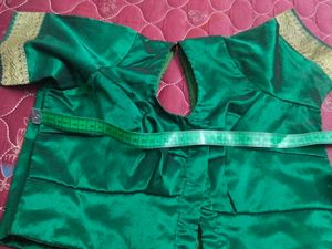 Vibrant Ethnic Blouse Set - 3 Piece💙💚🩵