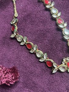 Stunning  antique  kundan Necklace Set