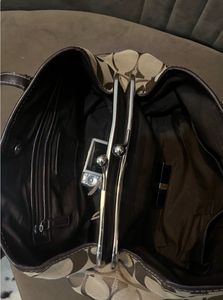 Coach Signature Canvas Tote Bag
