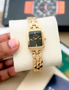 Elegant Gold Tone Guess Watch