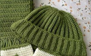 Cozy Knitted Scarf, Hat, and Gloves Set