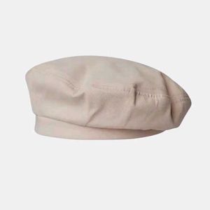 Classic White Beret Hat
