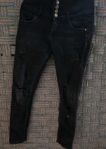 Ripped Black Jeans