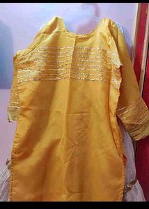 Elegant Yellow Kurta Set