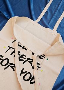 hand painted totebag