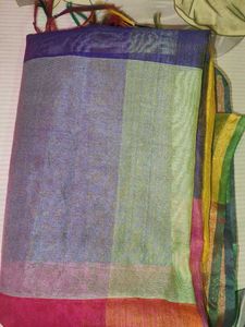 Rainbow Checkered dupatta