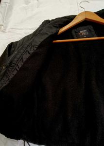 Stylish Black Quilted Jacket