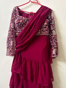 Designer Readymade Saree