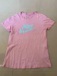 original Nike Pink T-Shirt &amp; Grey Shorts Set