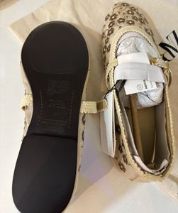 Zara mesh flats