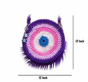 handmade evileyes sling bags