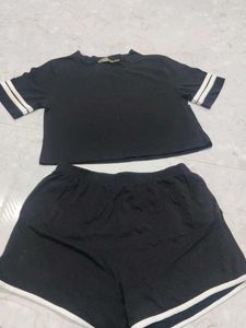 Chic Black Pajama Set for Cozy Nights
