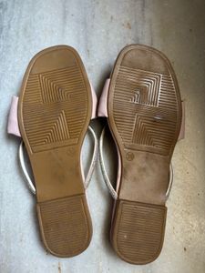 Pink Bow Flats