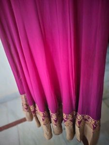 Ethnic gown with bottom