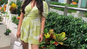 Stylish Leaf Print Romper