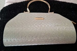 Elegant Silver Clutch