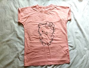 Peach Hellokitty Tshirt