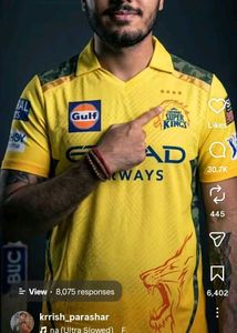 Chennai Super Kings T-Shirt Samsung M01