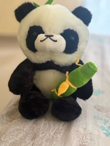 bunny with avocado pouch