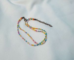 Colorful Beaded anklet