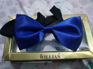 Blue Bow Tie