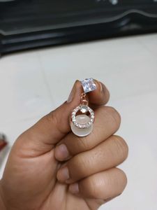 Elegant Diamond Dangle Earrings