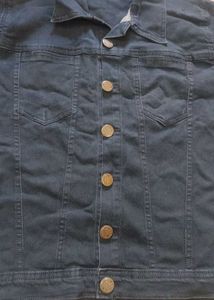 Blue Denim Collared jacket