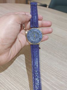 Vintage Leather Embossed Watch
