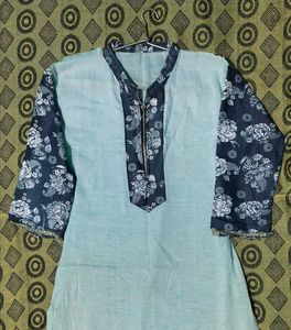 Floral Print Kurta Women's "🍥