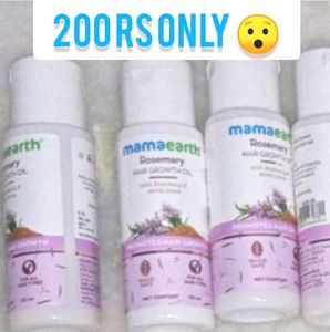 🌸200 RS Only Mamaearth Rosemary Hair Growth Oil