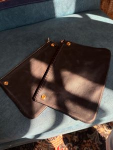Celine duo Leather Clutch