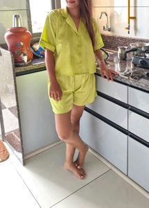 Cute Yellow Pajama Set