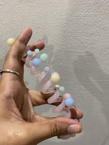 savana Cute green Bubble Hair Claw Clip