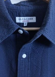 Men's Dark Blue Polo Shirt