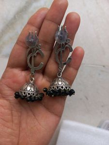 🕉 Trishul Jumkha Earrings