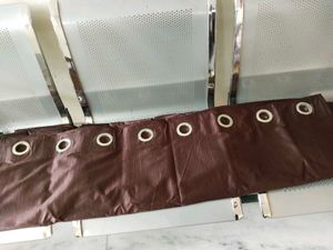Elegant Brown Room Darkening Curtain pack of 3