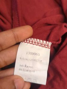 Shein Red &amp; White Swimsuit (M)