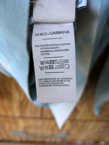 Dolce &amp; Gabbana Blue Tie-Dye Sweatshirt