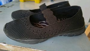 Skechers Women Black SEAGER - POWER HITTER Slip-On